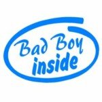 Bad Boy Inside Decal