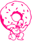 Homer Donut decal