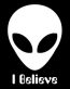Alien I Belive Decal