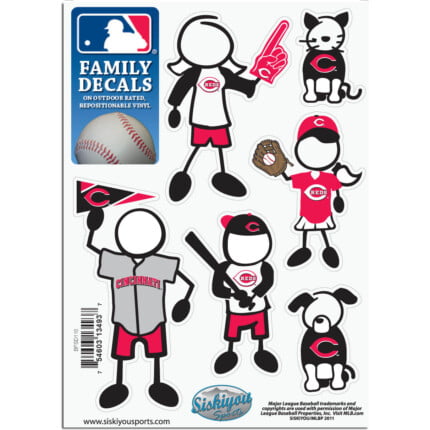 Reds Stick Family Decal Pack