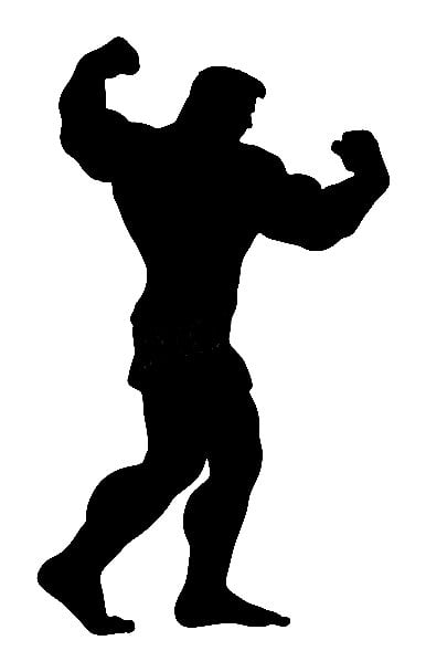 Bodybuilder Decal 2