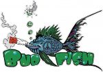 bud_fish weed sticker