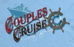 couples cruise logo sticker