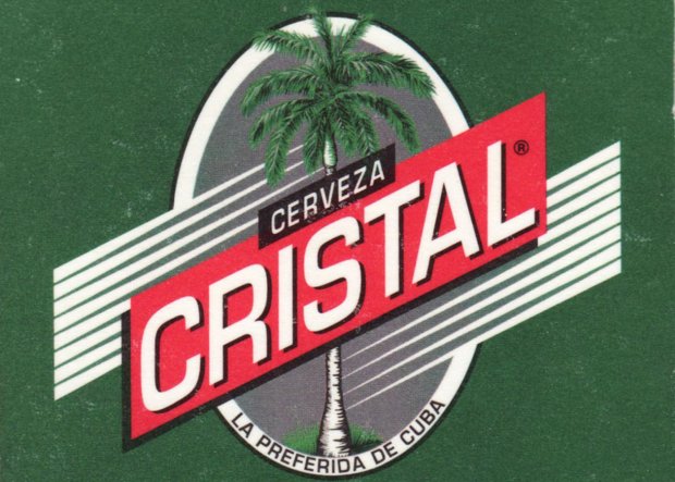 Cuba Cerveza Cristal Beer Label Sticker