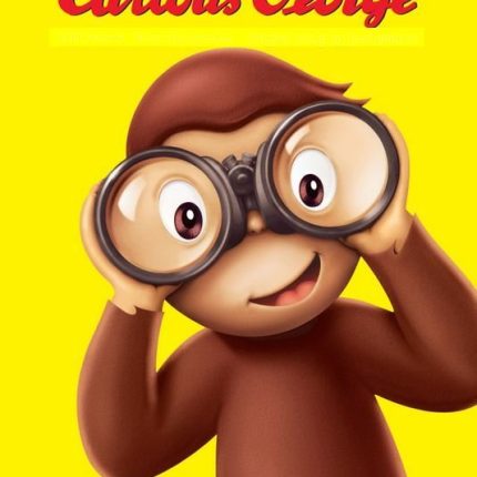 Curious George Vinyl Sticker