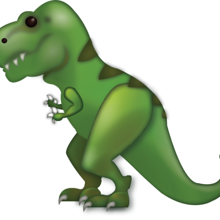 DINOSAUR Tyrannosaurus_Rex_Iphone_Emoji