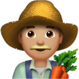 farmer man emoji