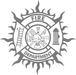 Fire Department Flame Decal
