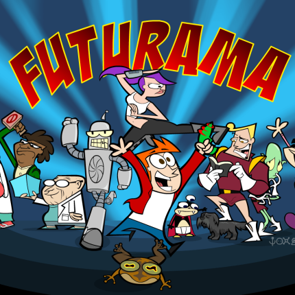 Futurama Drawing Sticker