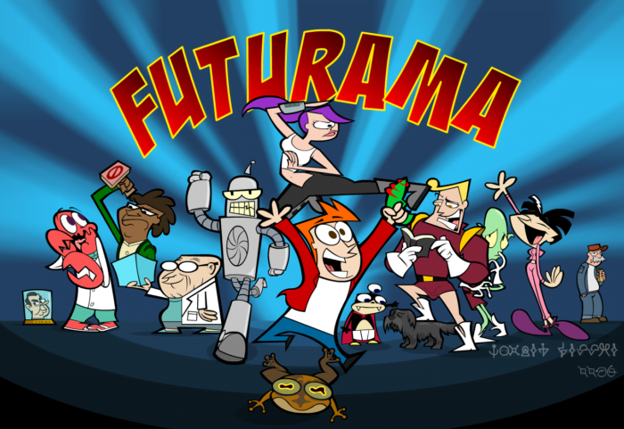 Futurama Drawing Sticker