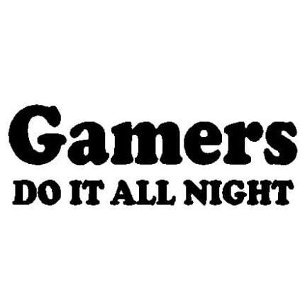Gamers Decal 41