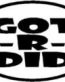 GOT R DID Oval Sticker