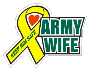 Keep Him Safe Ribbon Sticker ARMY