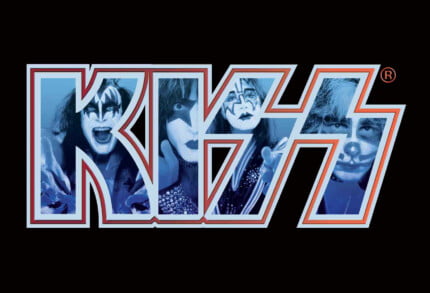 KISS Logo with Faces Decal