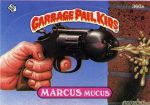 MARCUS Mucus Funny Decal Name Sticker