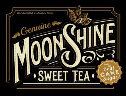 moonshine sweet tea sticker