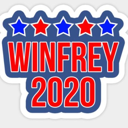 Oprah Winfrey For President 2020 Sticker