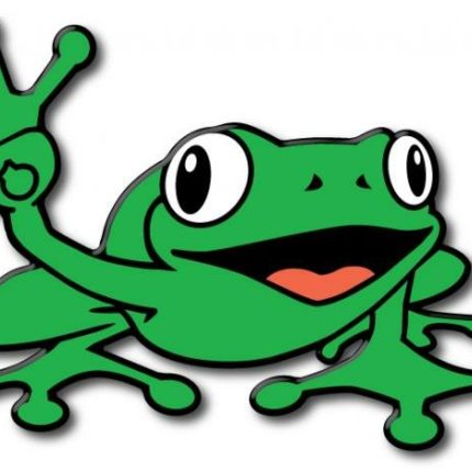 Peace Frog Color Sticker 6