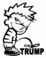 PEEON TRUMP DIECUT CALVIN DECAL