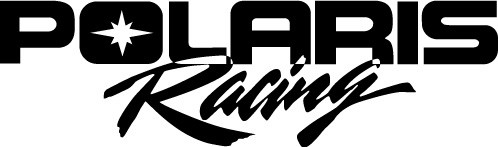 Polaris Racing Diecut Racing Car Decal