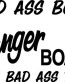 Ranger Bad Toy Vinyl Boat Decal