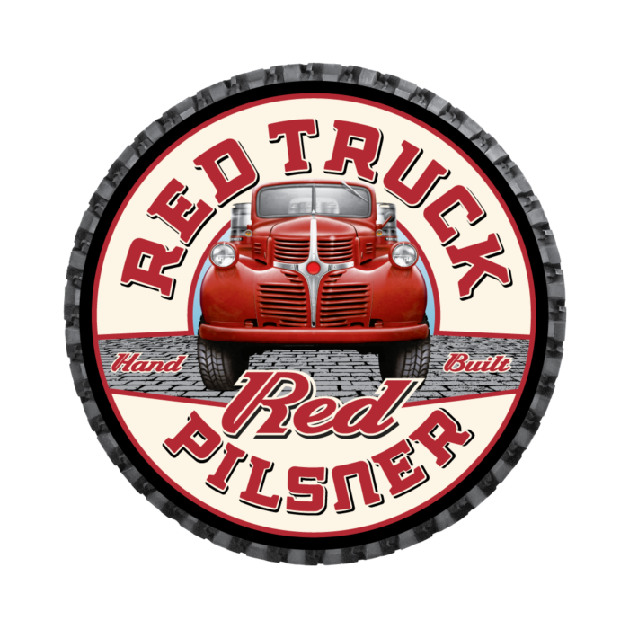 Red Truck Red Pilsner sticker