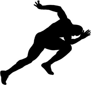 Runner Silhouette Decal 1