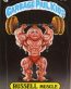 RUSSELL Muscle Funny Decal Name Sticker