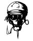 Skull Decal Easy Ryder Decal