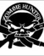 zombie hunter gun knife crossbow decal