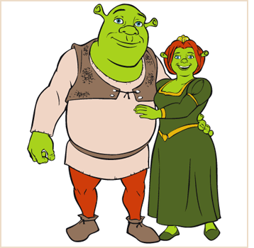 Shrek Characters Decal 5