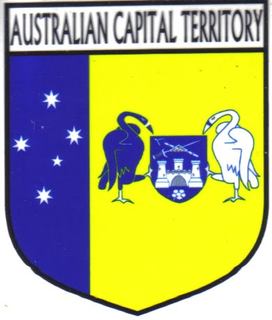 Australian Capital Territory Flag Crest Decal Sticker