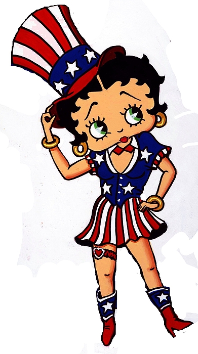 betty-boop-Independence-day-sticker