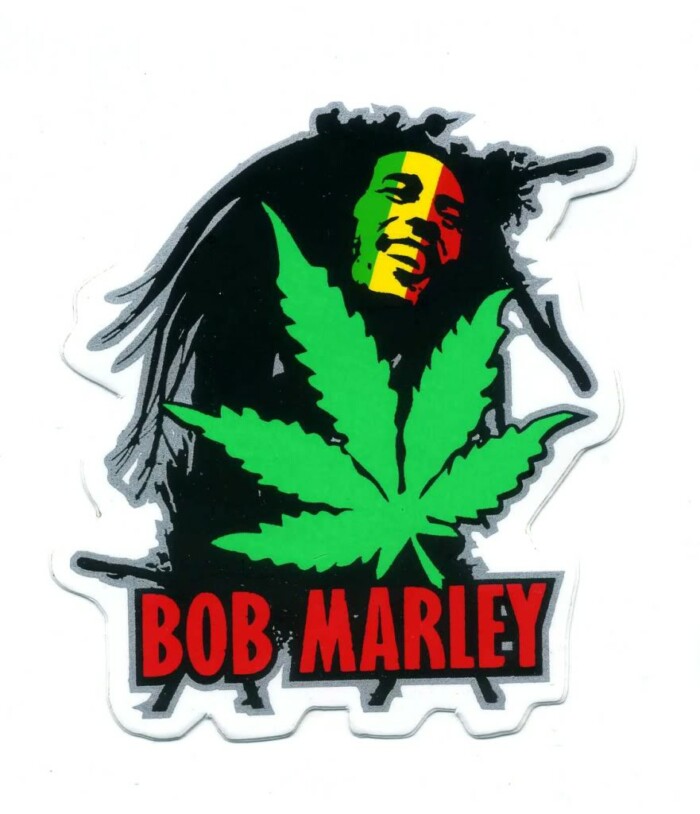 Bob Marley Sticker Reggae Decal 12