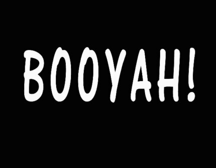 BOOYAH Sticker Funny Decal