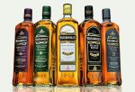 bushmills irish whiskey bottles sticker