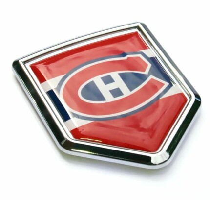 Canadian Montreals Chrome Flag Crest Emblem Car Emblem Decal