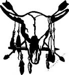 Cow Skull Decal3