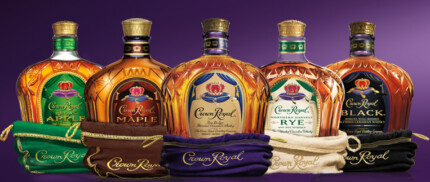 Crown Royal Bottle Collection Sticker