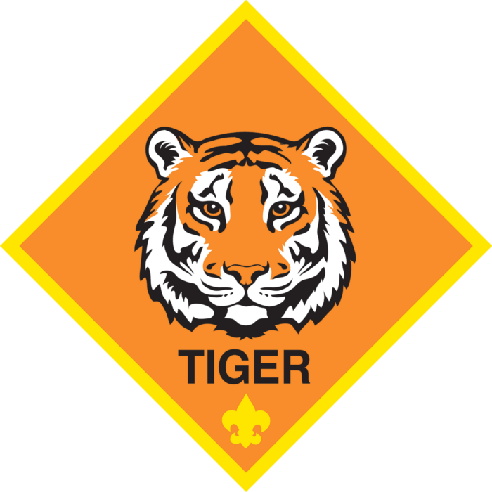 cub-scouts-NEW tiger-logo sticker