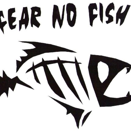 Fear No Fish Diecut Decal