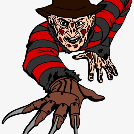 freddy-krueger-drawing-freddy STICKER