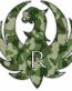 Gun Logo R - Camo Green