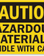 Handle Carefully Caution Sign
