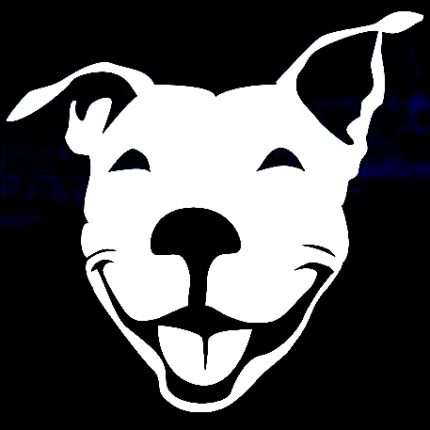 Happy Jack Pitbull Window Decal