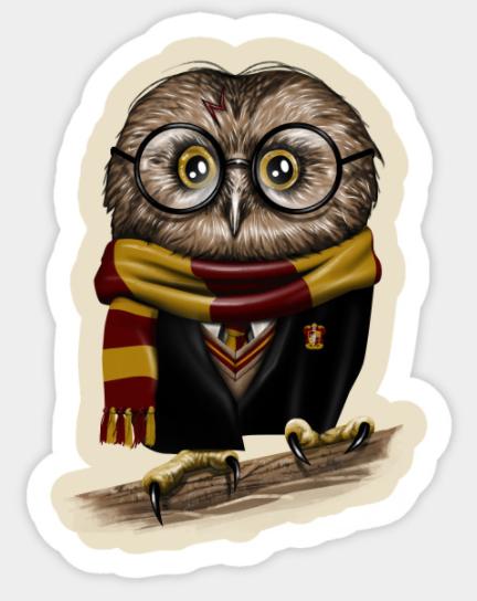 Harry Potter Owly Potter Sticker