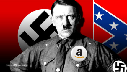 Hitler-Nazi collage sticker