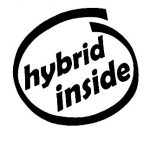Hybrid Inside Diecut Decal