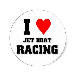 i_love_jet_boat_racing_classic_round_sticker