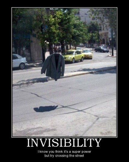 invisibility funny